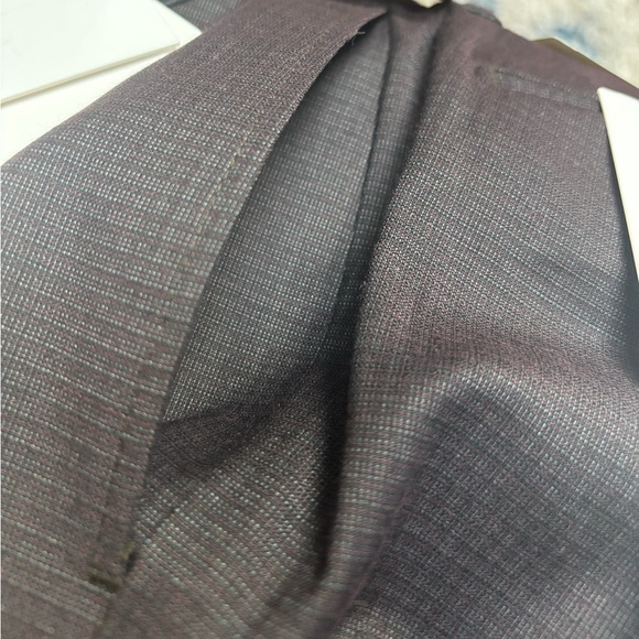 MENS CALVIN KLEIN CLASSIC SLIM FIT DARK GRAY WRINKLE FREE DRESS PANTS SZ 34X30 - Picture 10 of 11